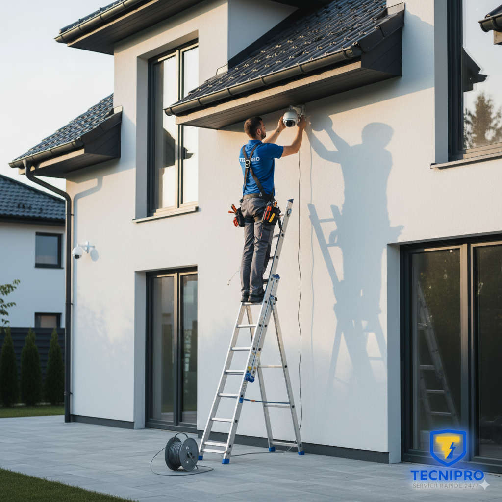 Configurare aplicație și integrare CCTV – acces pe telefon